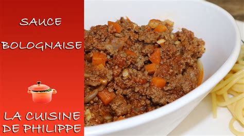 Sauce Bolognaise YouTube