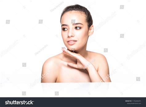 Pretty Girl Nude Make Naked Shoulders Stock Photo Shutterstock