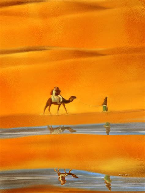 Desert Mirage Painting by Angela Stanton | Fine Art America