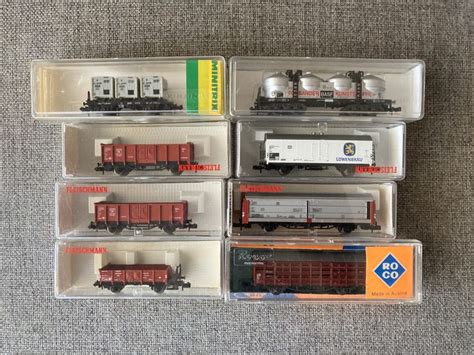 Fleischmann Minitrix Roco N Freight Carriage 8 Catawiki