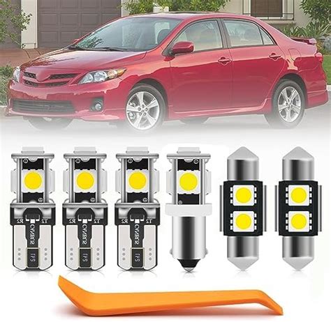 Amazon Nsautolighting 7pcs LED Interior Lights Bulb Kit For Toyota