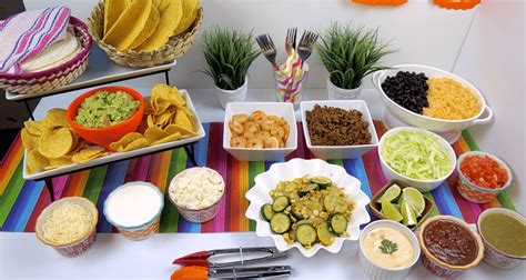 Taco Bar Ideas For Parties - TheShoppingPack