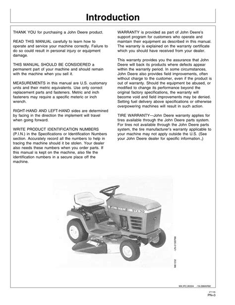 John Deere Stx30 Stx38 Tractor Operators Manual Profmanual