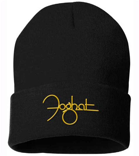 Foghat Logo Embroidered Beanie – FOGHAT RECORDS STORE