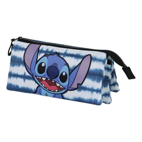 Trousse Triple Eco Lilo Et Stitch Modern Bleu One Size Bleu