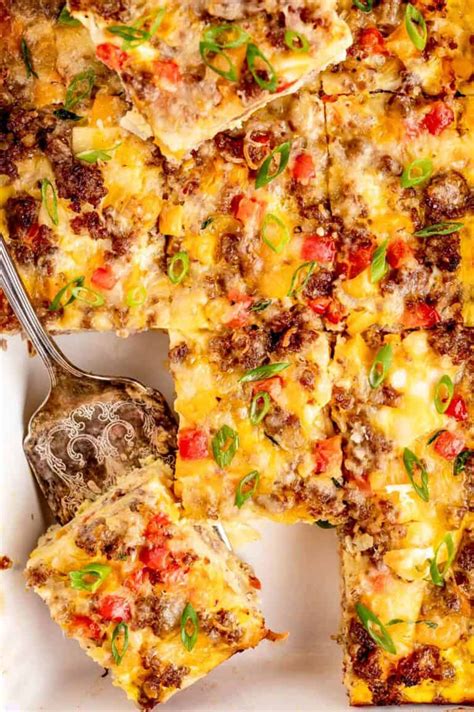 Make Ahead Breakfast Burrito Casserole Haute And Healthy Living