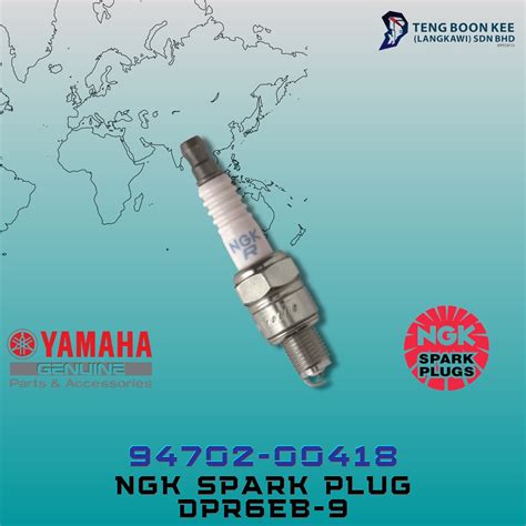 Ngk Spark Plug Dpr Eb Yamaha Shopee Malaysia