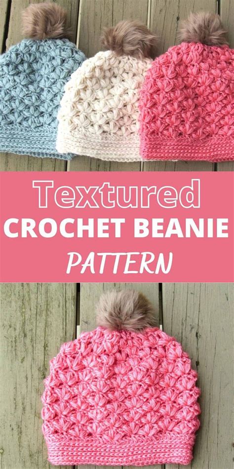 Winter Blossom Slouch Crochet Pattern Options To Make A Regular Beanie