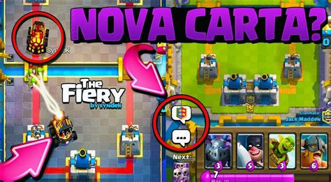 Fã cria conceito de nova carta Sparky Torre Inferno e novos Emotes