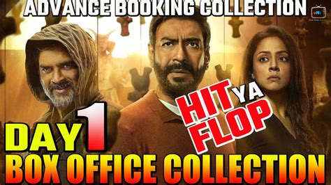 Shaitaan Day 1 Final Advance Booking Collection Before Release YouTube