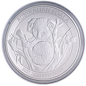 Australian Silver Koala 2021 1 Kg