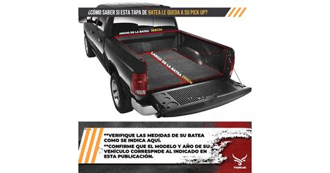 Tapa Batea Rígida Trifold Dodge Ram 1500 2019 2021 2022 2023 TORUS