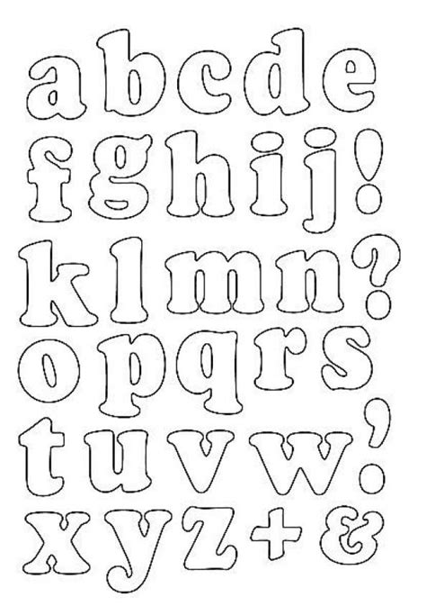 Letras Para Carteles Abecedario Letras Para Carteles Lettering Lettering Alphabet Bubble