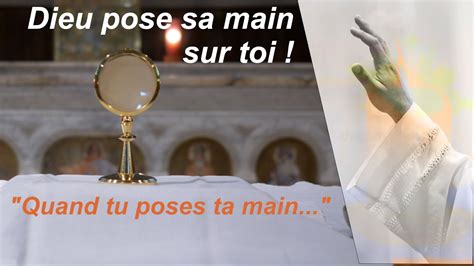 D Posons Nos Soucis Afin Que Le Seigneur Pose Sa Main Sur Nous