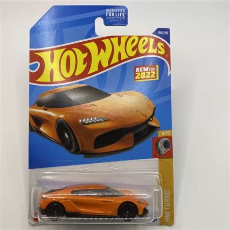 2022 HOT WHEELS HW TURBO 8 10 Koenigsegg Gemera 138 250 Orange EUR 2 23 PicClick FR
