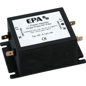 Low Pass Electronic Filter Nf Ph Fst Epa Gmbh Passive Rfi Ac