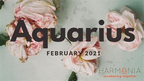 AQUARIUS FEB 2021 Blessing In Disguise TAROT YouTube