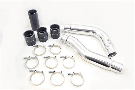 Polished Intercooler Pipe Kit With Boots For 2003 2007 Dodge Ram 5 9l