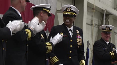 History Made As Naval Station Norfolk Welcomes First African American