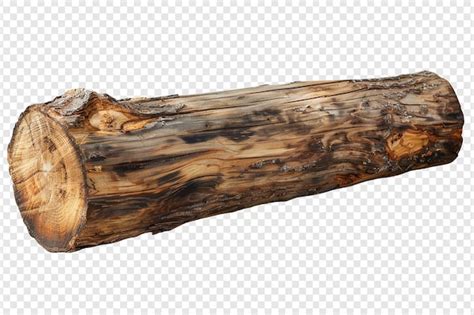 Premium PSD Log Wood Isolated On Transparent Background