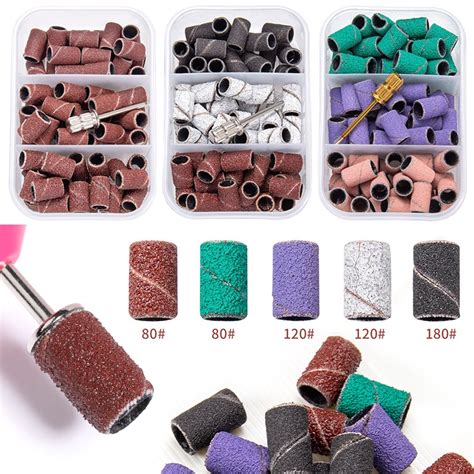 Born Preety Nail Sanding Cap Bands For Electric Nail Machine