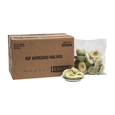 IQF Avocado Halves - The Frozen Farm