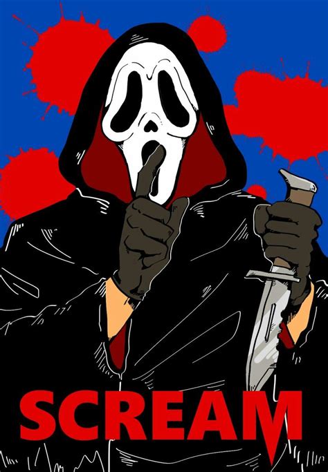 Scream, Ghostface, Horror Characters, Horror Movies | Horror artwork ...