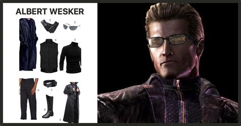 Dress Like Albert Wesker Costume | Halloween and Cosplay Guides