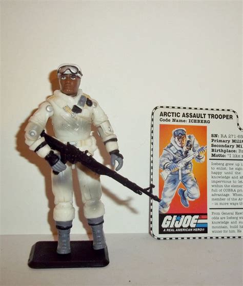 Gi Joe Iceberg 1997 V3 Tru Exclusive Series Complete Gi Joe Joes