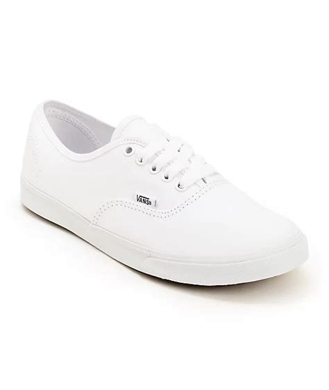 Vans Authentic Lo Pro White Shoes Zumiez