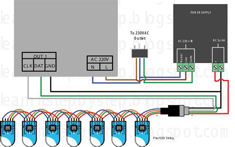 Pixel Led Controller Circuit Diagram