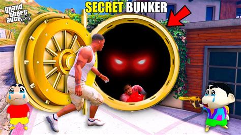 Gta Franklin Shinchan Found An Ultimate Secret Underground Bunker