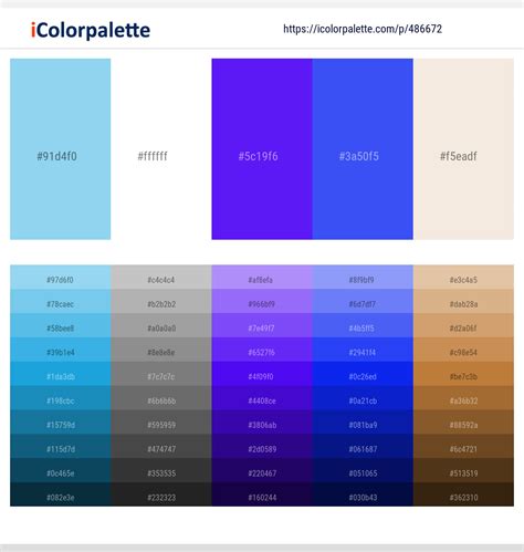 31 Latest Color Schemes with White And Royal Blue Color tone ...