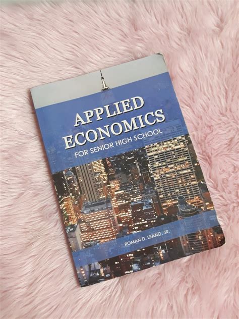 Applied Economics For Senior High School Grade 11 And 12 Books Hobbies