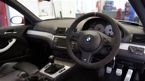 E46 M3 Royal Alcantara Steering Wheel Install YouTube