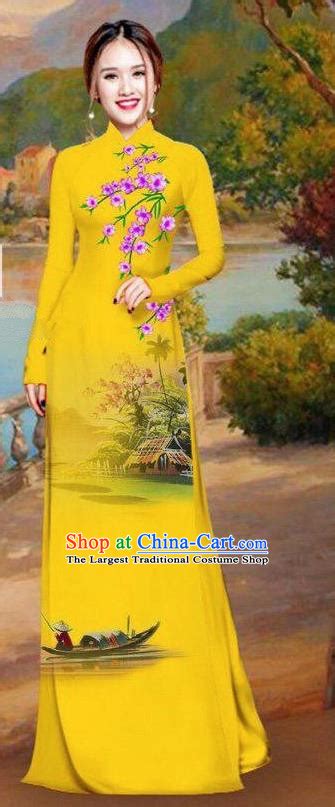 Custom Navy Blue Cheongsam Traditional Dress Asian Bride Fashion