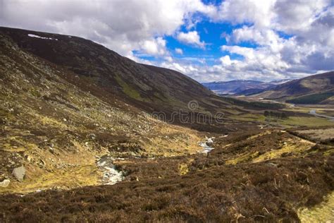 Hiking Trail in Cairngorms National Park. Aberdeenshire, Scotland, UK ...