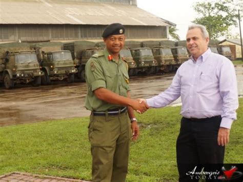 British Army Hands Over Trucks To Belize Defense Force British Army