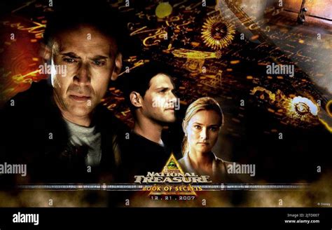 NICOLAS CAGE JUSTIN BARTHA DIANE KRUGER POSTER NATIONAL TREASURE