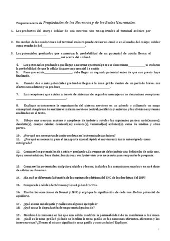 Preguntas Modelo Sistema Nervioso Desarrollo Pdf