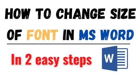 MS WORD 2021 How To Increase Or Decrease Font Size In Ms Word 2021