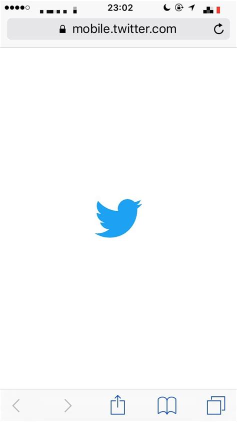 mobile.twitter.com stuck at blank page. : r/Twitter