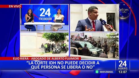 Abogado De Alberto Fujimori En El M S Breve Plazo Se Tramitar Su