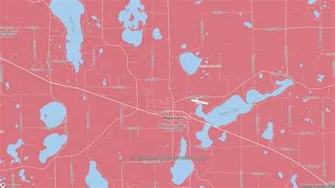 Maple Lake, MN Political Map – Democrat & Republican Areas in Maple ...