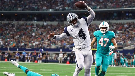 Dallas Cowboys beat Miami Dolphins for first 3-0 start since 2008