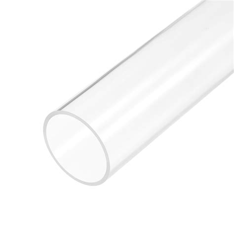 Clear Rigid Acrylic Pipe Mm Id X Mm Inch Od X Mm Mm