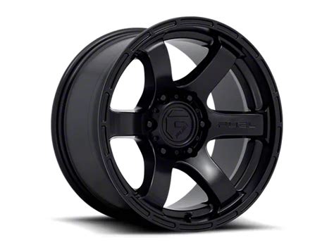 Fuel Wheels Toyota 4 Runner Rush Satin Black 6 Lug Wheel 17x9 1mm