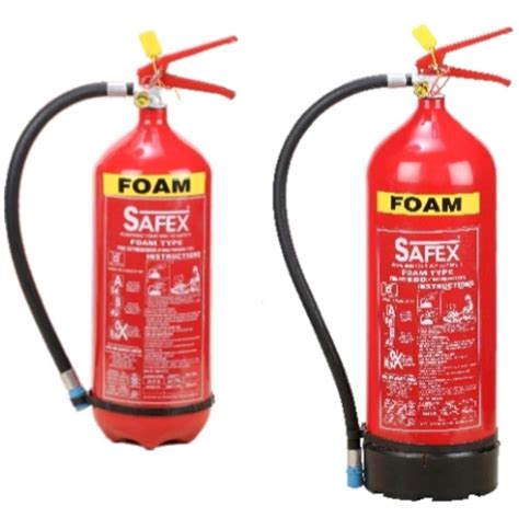 Safex Foam Based Fire Extinguishers Aluminium Ltr For Industrial