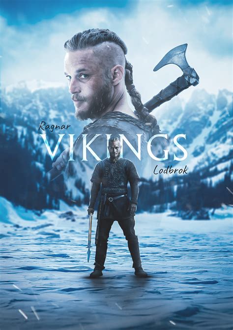 movie poster of vikings :: Behance