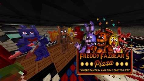 Fnaf 1 Map Minecraft Bedrock 🐻 Youtube